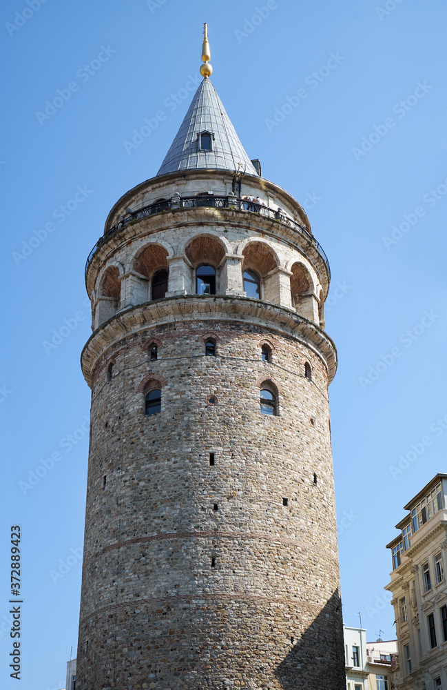 Galata Tower (Galata Kulesi ). Istanbul. Turkey