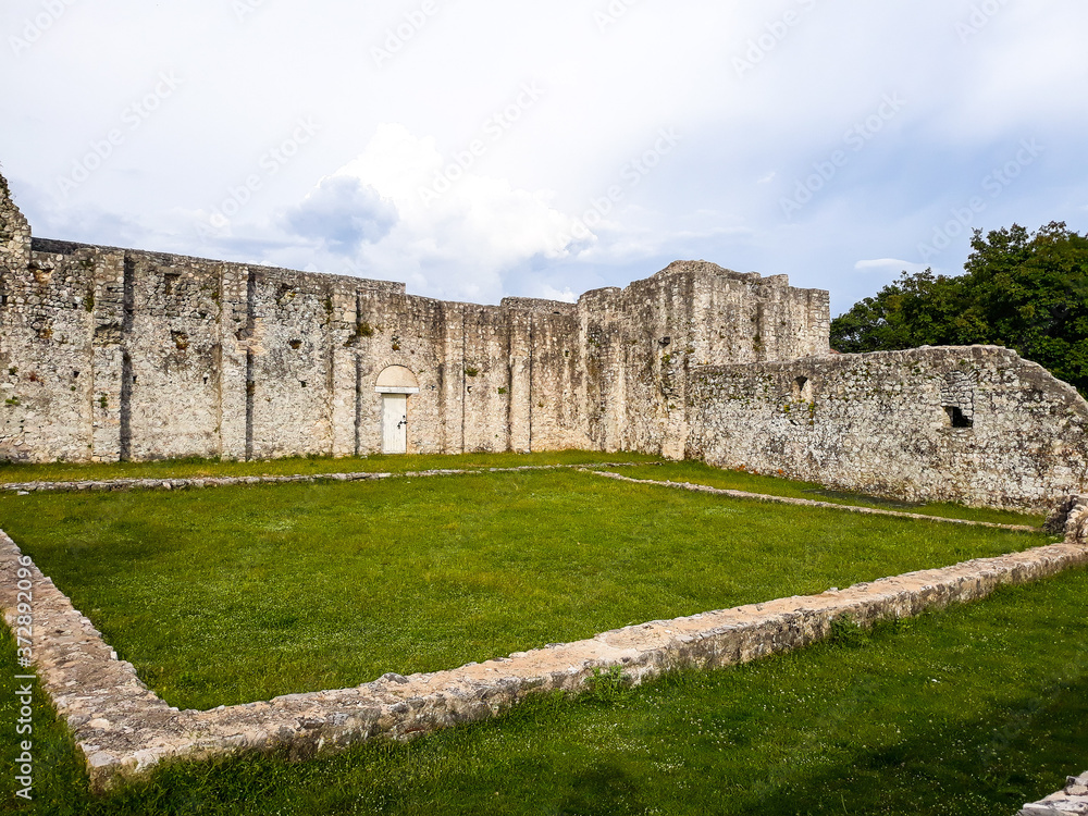 ruins of the castle