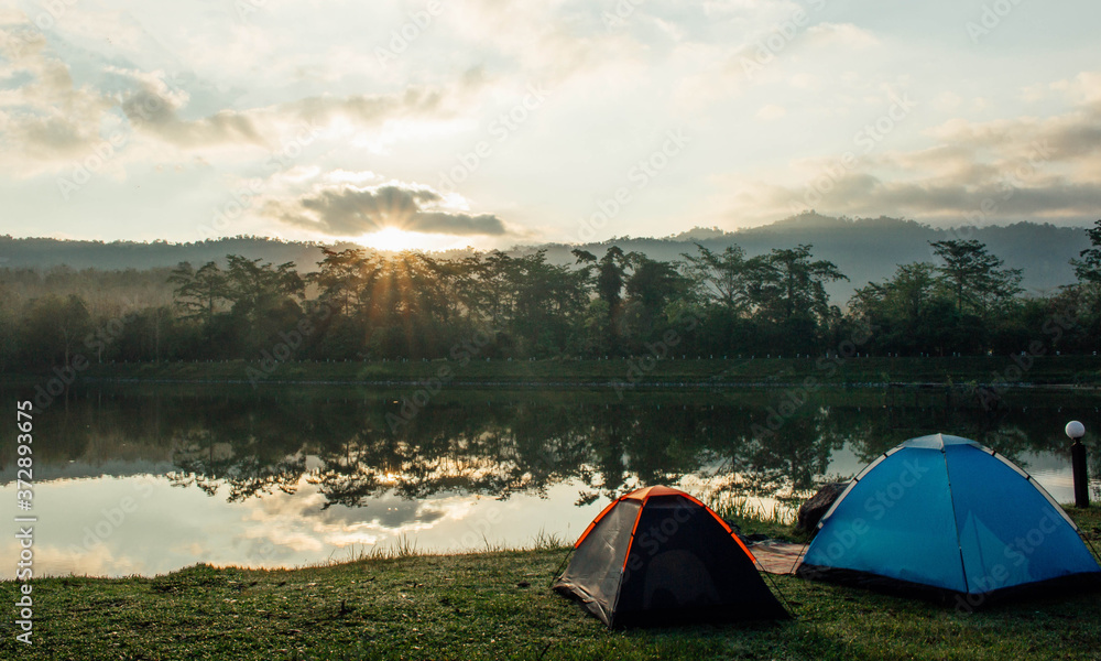 Camping the river outdoor Camping.