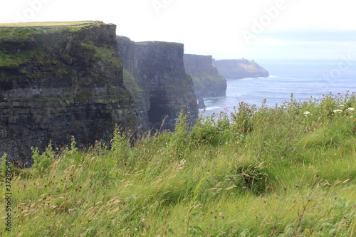 The Cliffs of Moher in Ireland. photo