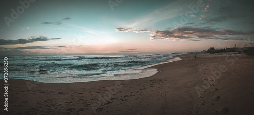 sunset on the beach of Goa, sunset over the sea, landscape short of Goa sunset beach, Arabian Sea Goa India, beautiful moment Day and Night meats each other called sunset