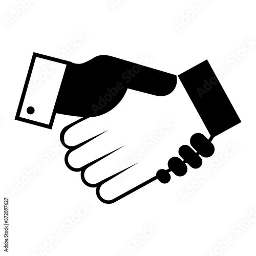 Lawsuit Settlement Vector Icon Design, Case Resolve Concept, Lawyer Firm  and Legal institutions Symbol on white background 