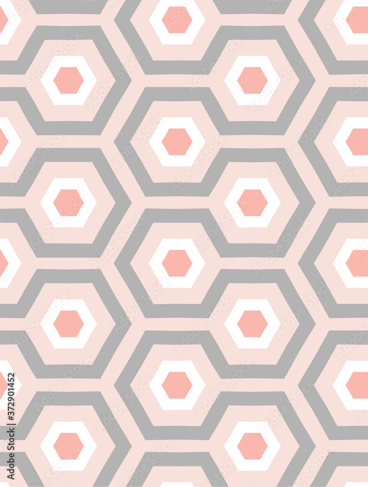 Abstract geometric hexagon pattern. Vector background. Abstract geometric hexagon pattern. Vector background.
