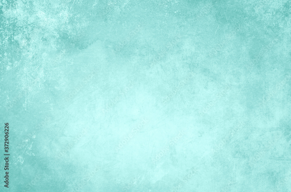 Scraped teal grungy background