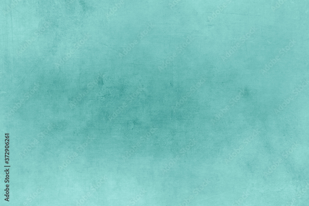 Teal painted wall background Teal painted wall background