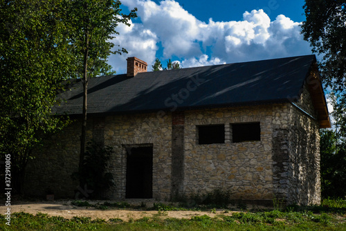 old house in the countryside