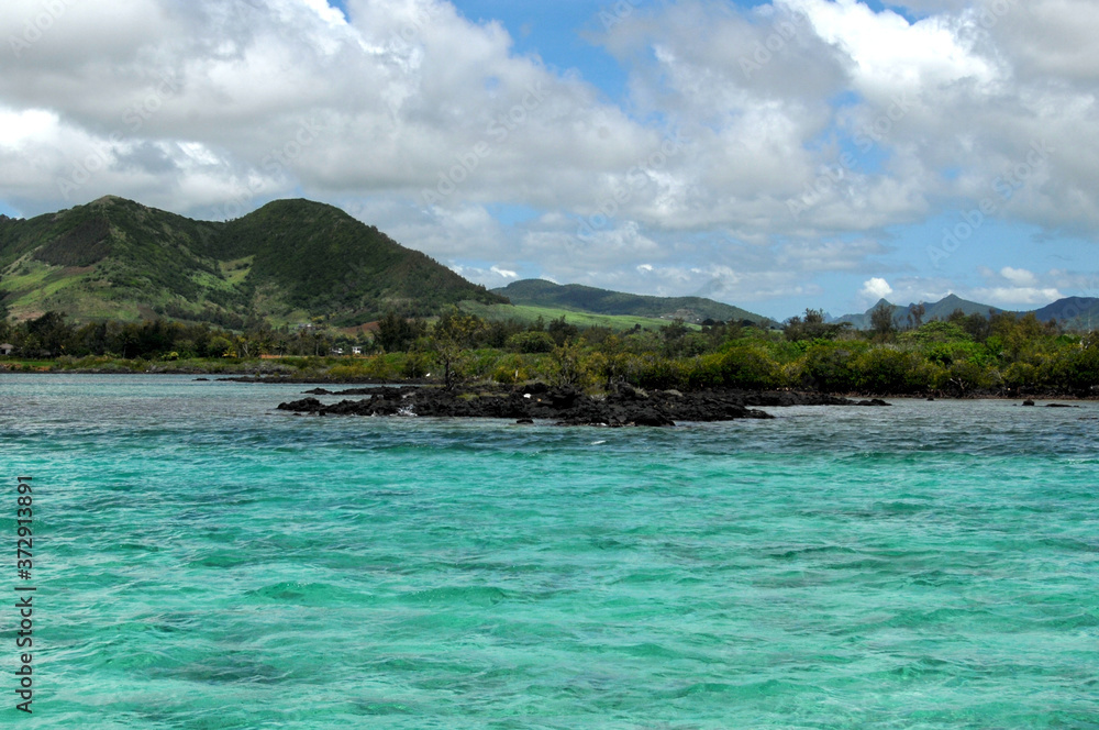 beach of the island of deer,