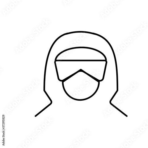 Simple Set of Coronavirus ,Vector, Outline, Icons