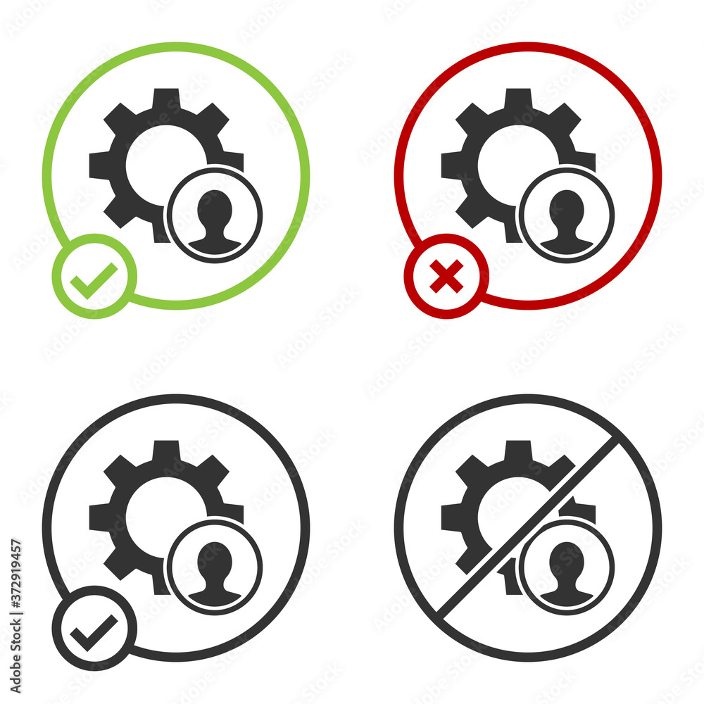 Black Head hunting icon isolated on white background. Business target or Employment sign. Human resource and recruitment for business. Circle button. Vector. Black Head hunting icon isolated on white background. Business target or Employment sign. Human resource and recruitment for business. Circle button. Vector.