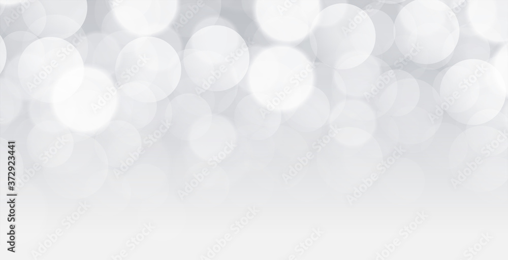 white bokeh background design with text space - obrazy, fototapety, plakaty 