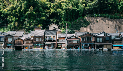 “Ine no Funaya (伊根の舟屋)” is a small village located in Ine town, Kyoto prefecture. Ine is a small town in northern Kyoto, approx 130km away from Kyoto city. The village stretches approx 5km along Ine B