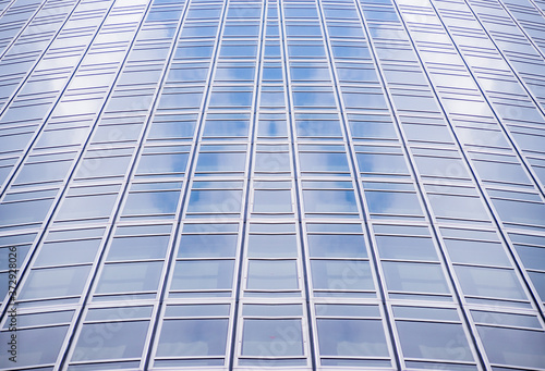 Architecture details Modern Building Glass facade Business background