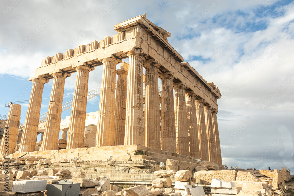 Obraz premium parthenon in athens greece