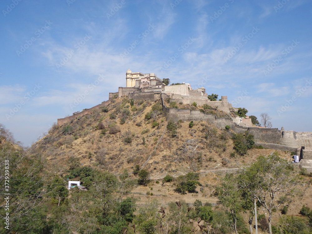 Kumbhalgarh is a Mewar fortress on the westerly range of Aravalli Hills, in the Rajsamand district near Udaipur of Rajasthan state in western India