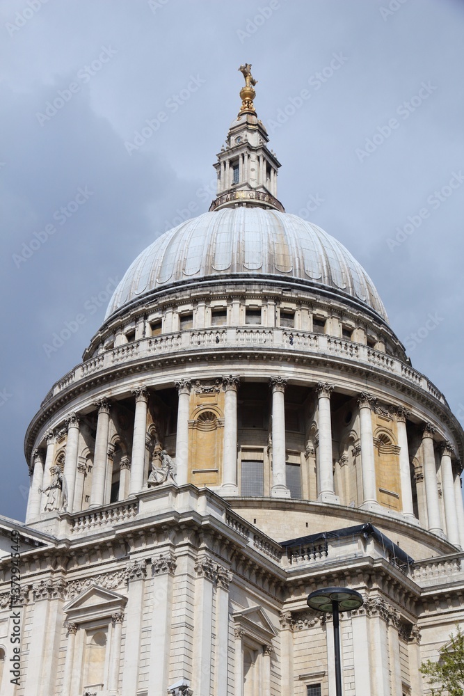 London landmarks - St Paul's Cathedral