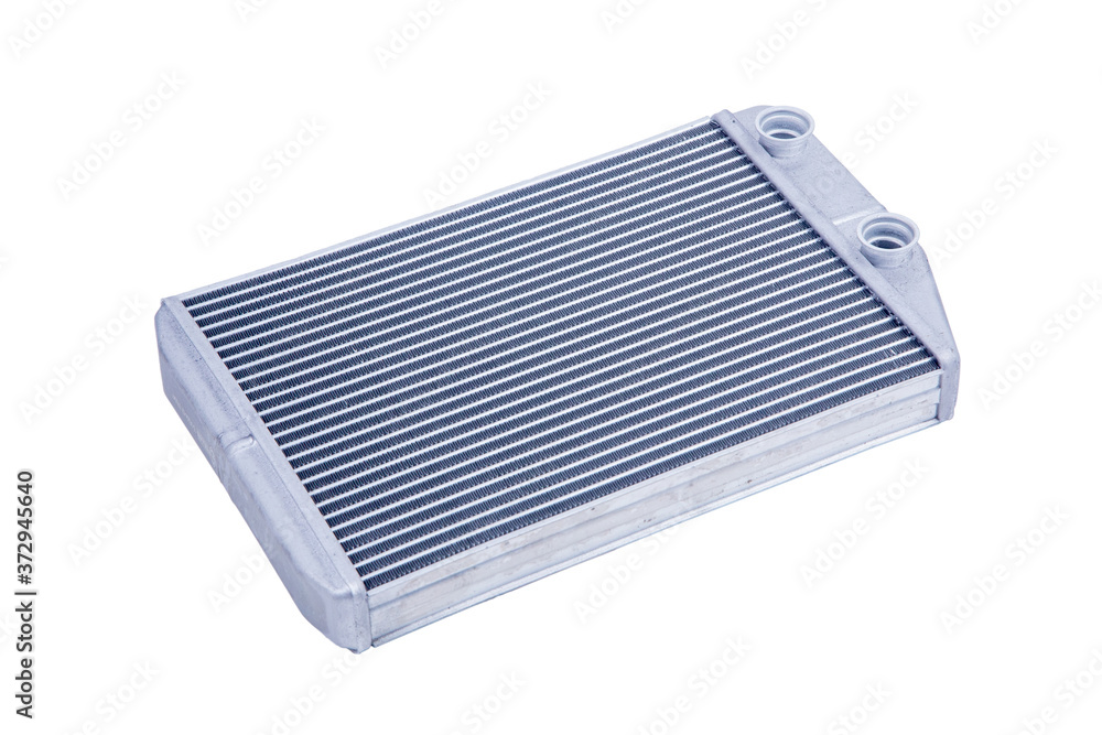 Radiator engine cooling and passenger compartment heating Radiator engine cooling and passenger compartment heating