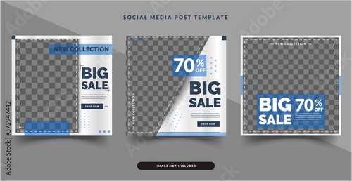 fashion jeans bundle social media post template