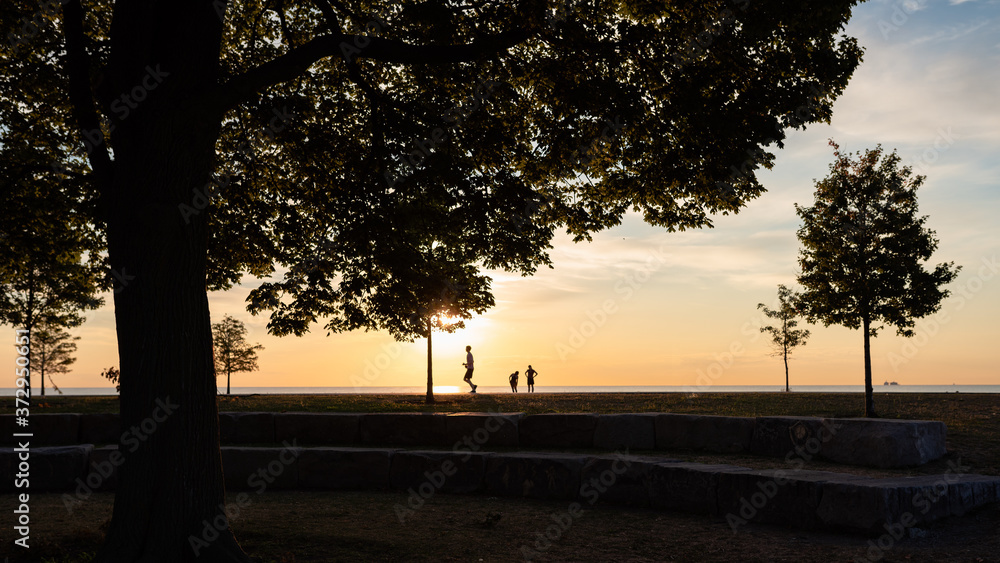 Obraz premium sun workout