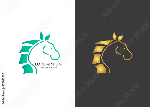 Horse logo emblem template mascot symbol for business or shirt design. Vector Vintage Design Element.horse farm logo,horse silhouette,vector logo 9