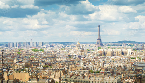 View on Eiffel Tower, Paris, France © Iakov Kalinin