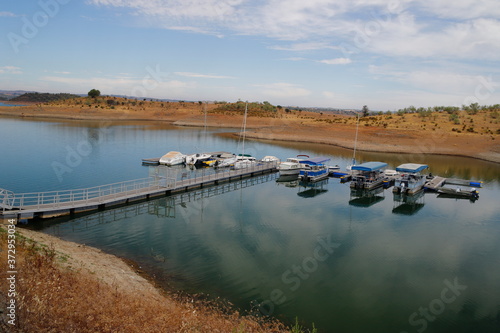 marina Alqueva water dam in Moura photo