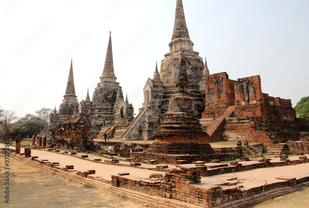 Fototapeta premium Ayutthaya, ancient city of thailand, travel