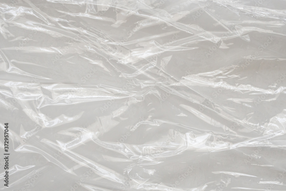 White plastic film wrap texture background White plastic film wrap texture background