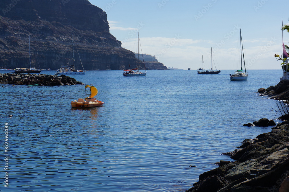 Obraz premium Bucht von Puerto de Mogán
