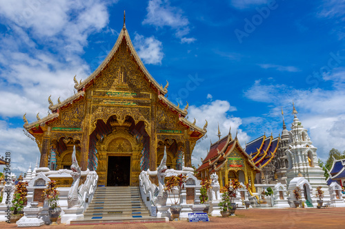 Wat Ban den or Wat Ban den sali Si Mueang Kaen,Mae Taeng District, Chiang Mai, thailand 