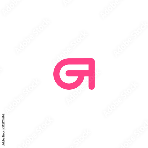 gf icon vector logo design. gf template quality logo symbol inspiration