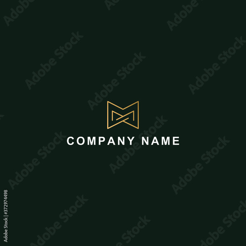 M icon vector logo design. M template quality logo symbol inspiration