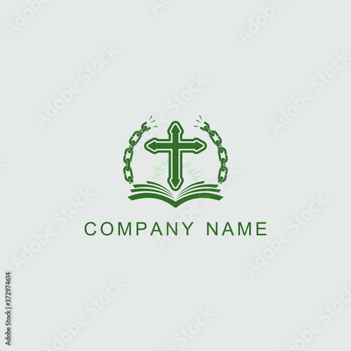 bible icon vector logo design. bible template quality logo symbol inspiration