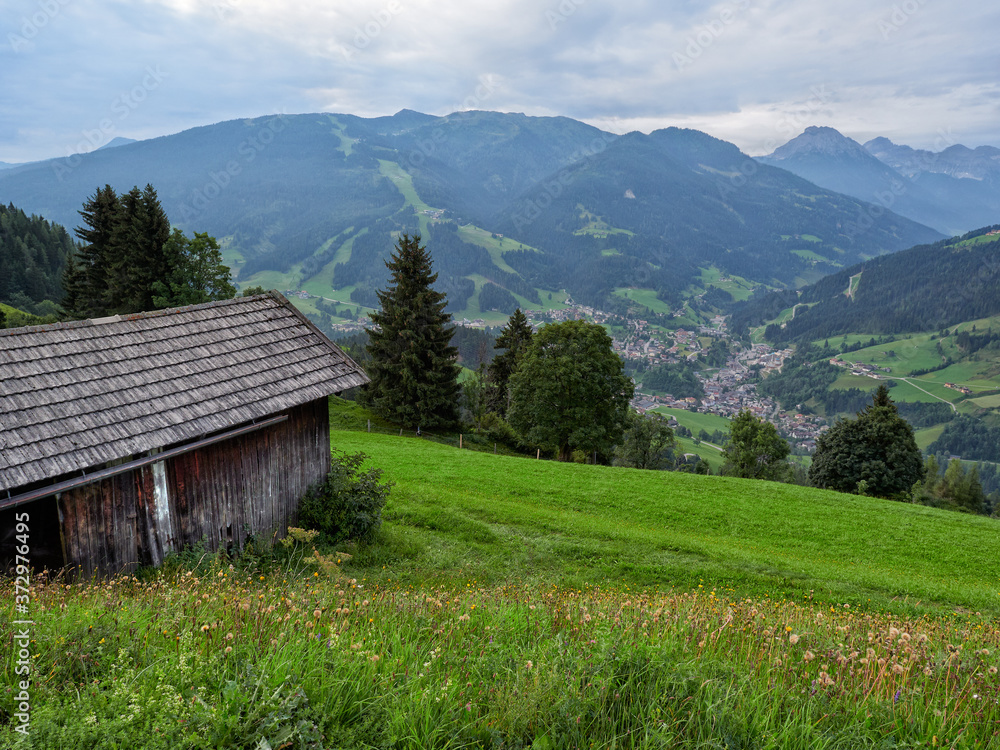Cabin in the Mountains over Wagrain in Austria