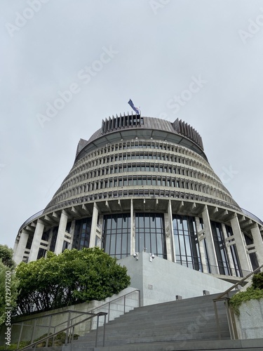 Parlement à Wellington, Nouvelle Zélande	