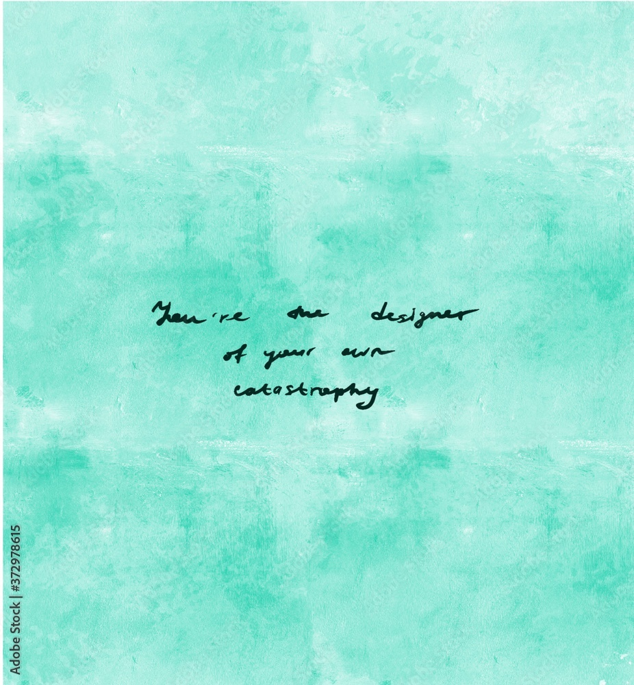 inspiring quotes blue background fonts Stock Illustration Adobe Stock