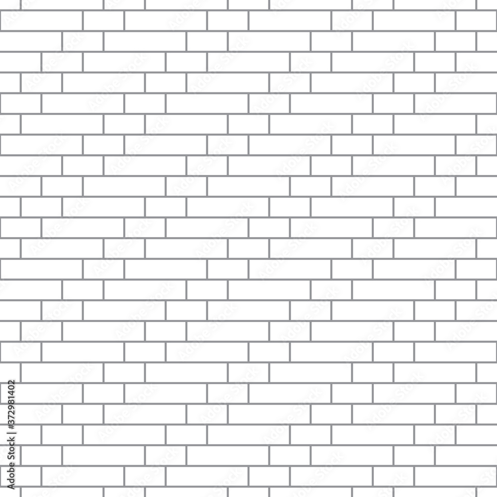 Brickwork texture seamless pattern. Simple appearance of Gothic brick bond. Ladder masonry design. Seamless monochrome vector illustration. Brickwork texture seamless pattern. Simple appearance of Gothic brick bond. Ladder masonry design. Seamless monochrome vector illustration.