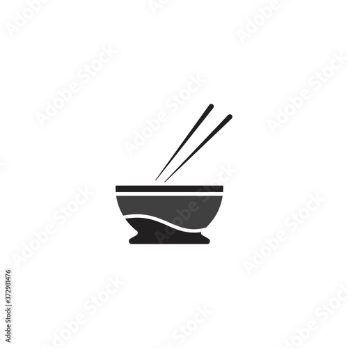 bowl food vector icon