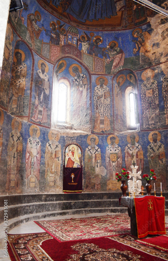 Armenia Akhtala Monastery Altar