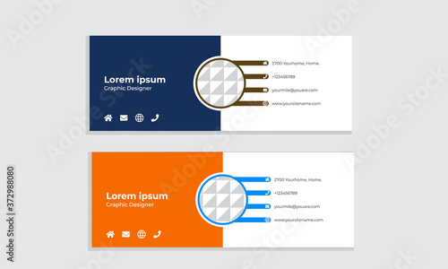 professional Email signature Template Design. 