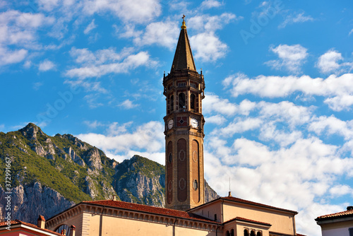 basilica of san nicolò Lecco Italy photo