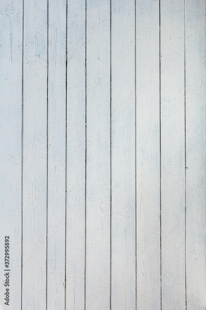 Obraz premium Background from painted gray wooden planks