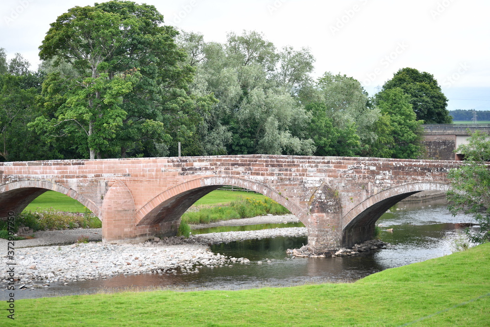 Fototapeta premium bridge over river