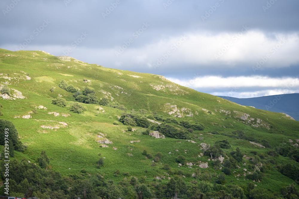 mountain landscape with clouds mountain landscape with clouds