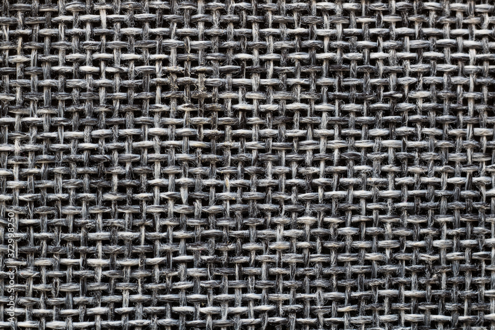 Close-up macro of gray textile texture background Close-up macro of gray textile texture background