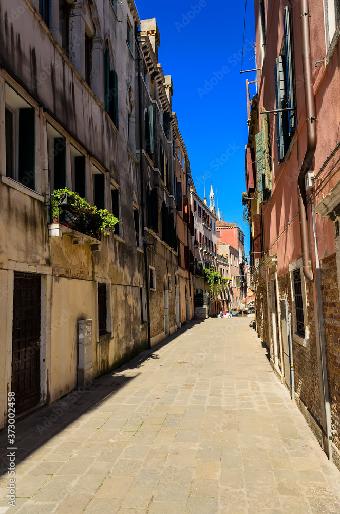 Obraz premium Streets, canals and architecture of Venice.