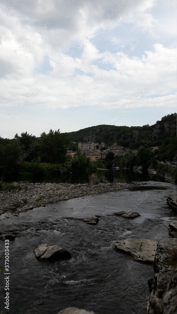 Obraz premium Voguë, Ardèche