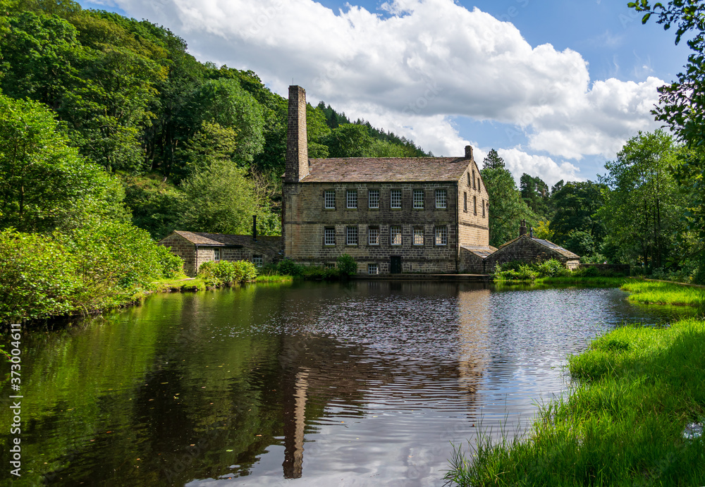 Fototapeta premium Gibson Mill in West Yorkshire