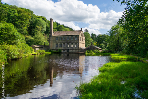 Gibson Mill at Hardcastle Crags in Hebden Bridge