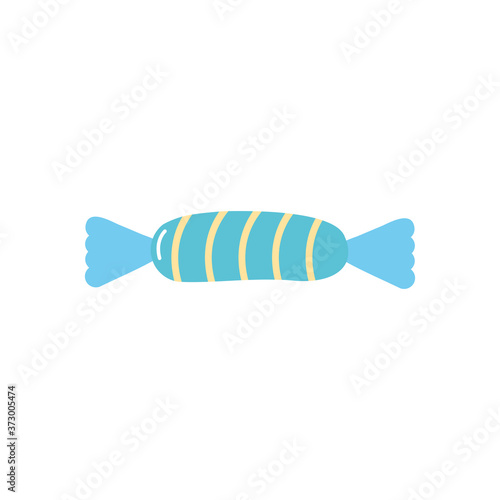 sweet candy icon, flat style