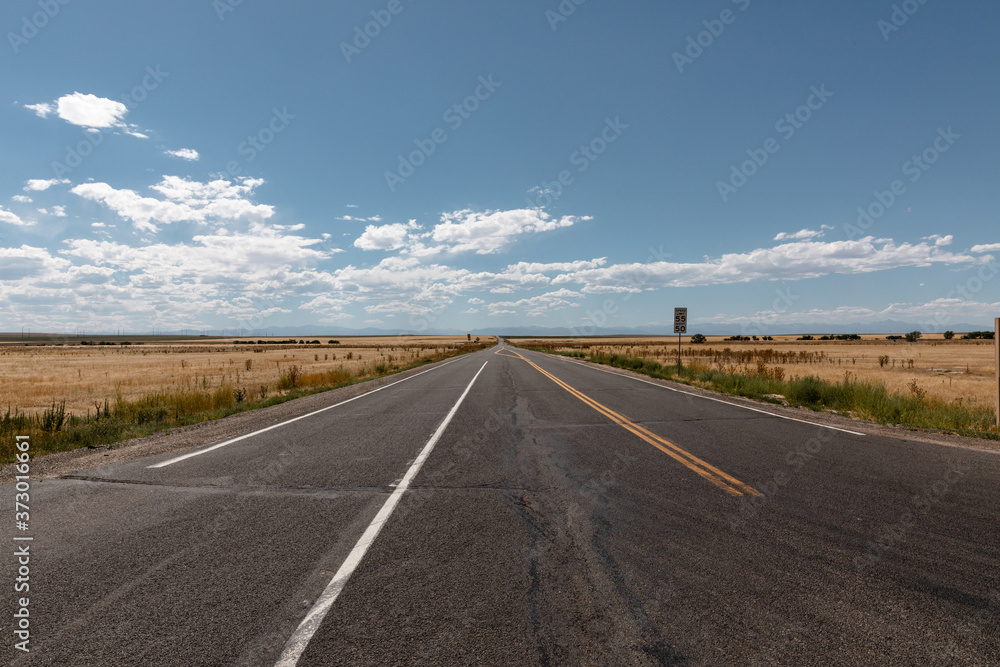 the road to the sky. Colorado